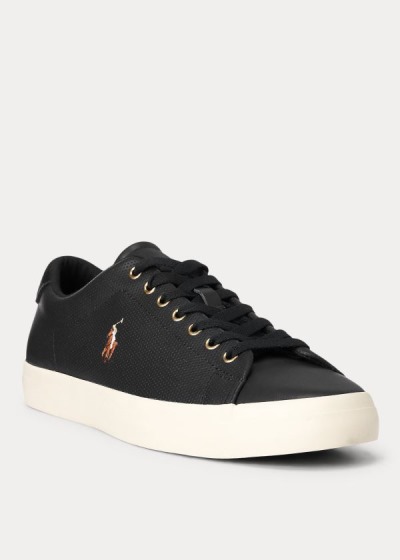 Polo Ralph Lauren Longwood Læder Sneakers Herre Danmark (CLSGQ7321)